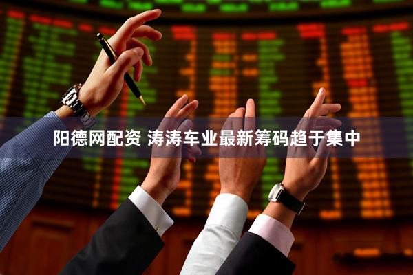 阳德网配资 涛涛车业最新筹码趋于集中