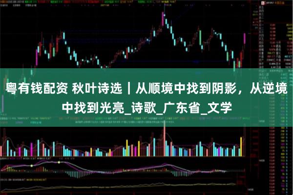 粤有钱配资 秋叶诗选｜从顺境中找到阴影，从逆境中找到光亮_诗歌_广东省_文学