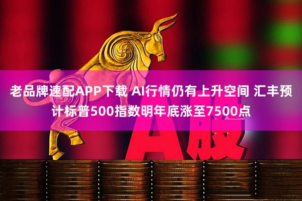 老品牌速配APP下载 AI行情仍有上升空间 汇丰预计标普500指数明年底涨至7500点